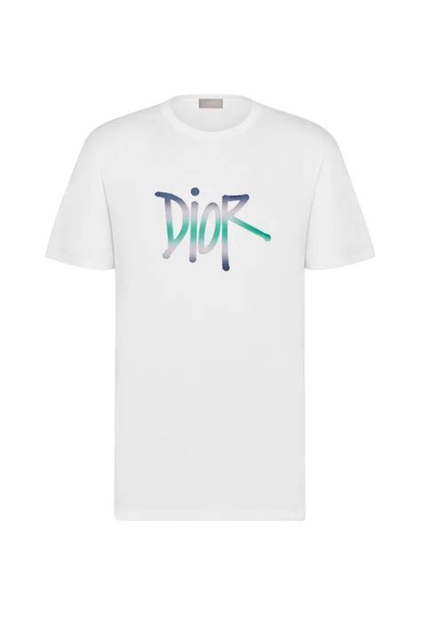 Shawn Stussy x DIOR Logo T